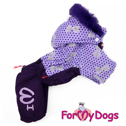 For My Dogs комбинезон фиолетовый для собак-девочек (12)