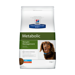 Hill`s PD Metabolic Mini для взрослых собак малых пород при ожирении, курица, 1,5 кг