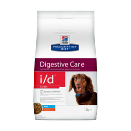Hill`s PD i/d Digestive Care Stress Mini для взрослых собак малых пород при стрессе и хронических заболеваниях ЖКТ, курица, 1,5 кг