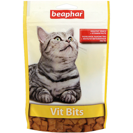 Beaphar Vit Bits, подушечки с мультивитаминной пастой, здоровое сердце, кожа и шерсть, 35 г