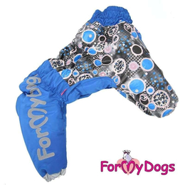 For My Dogs комбинезон синий для собак-мальчиков (B3)