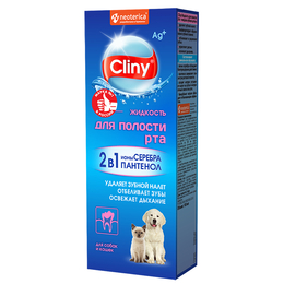 Cliny жидкость для полости рта собак и кошек, 100&nbsp;мл