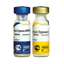 Вакцина Эурикан DHPPi2-L от чумы, парвовирусного энтерита, аденовирозов, парагриппа-2, лептоспироза собак, 1 доза