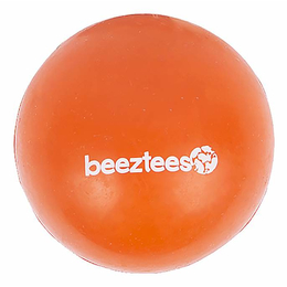 Beeztees Мяч оранжевый литая резина, игрушка для собак, 6,5&nbsp;см