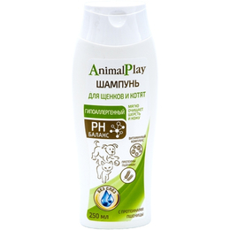 Animal Play шампунь гипоаллергенный для щенков и котят, 250 мл