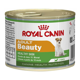 Royal Canin Beauty Adult для взрослых собак с 10 месяцев, здоровье кожи и блеск шерсти, консервы, мясо, 195 г