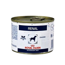 Royal Canin Renal для взрослых собак при почечной недостаточности, мясо, консервы 200 г