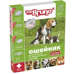 Mr.Bruno ошейник для собак репеллентный (красный), 75&nbsp;см
